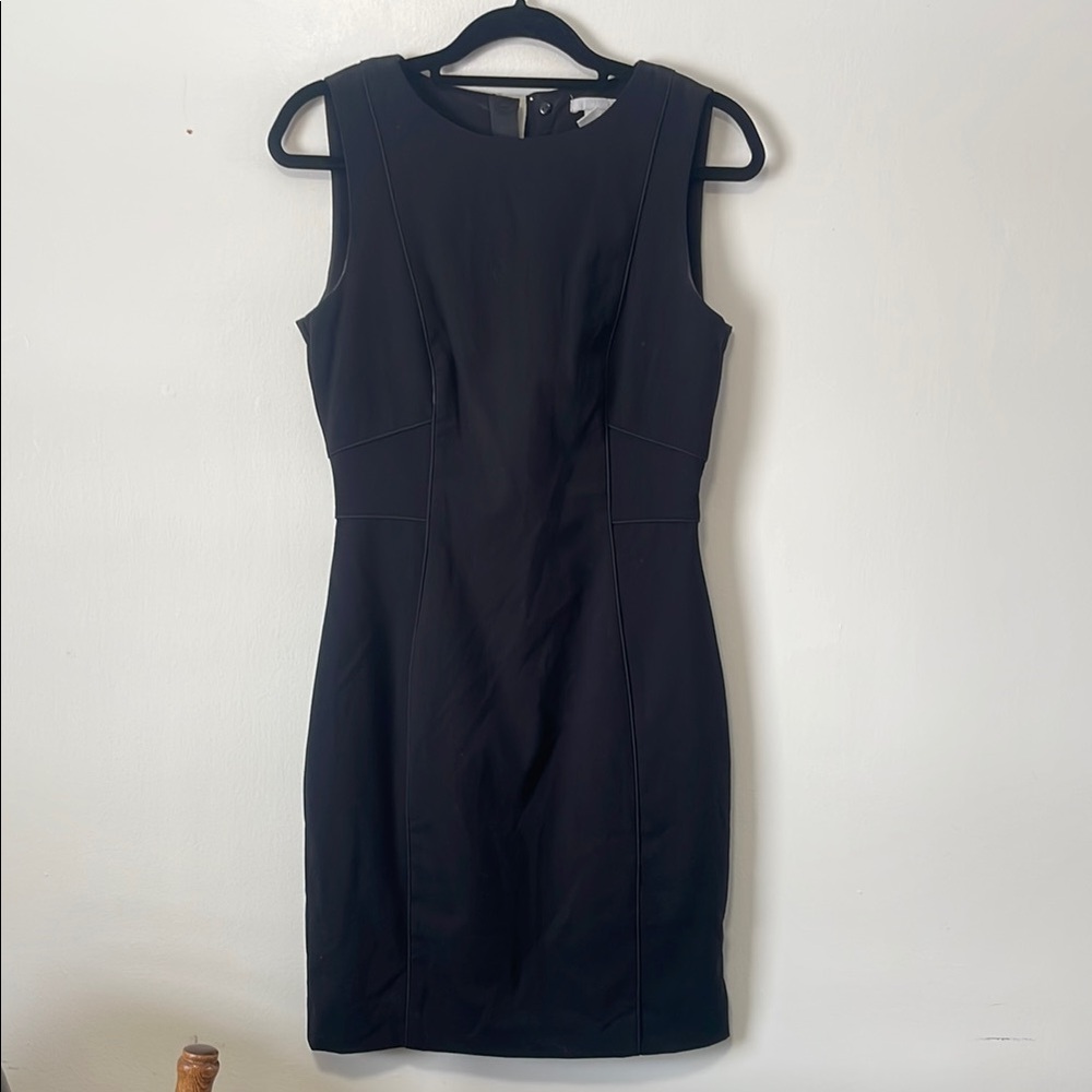 H&M Black Mini Bodycone Dress
